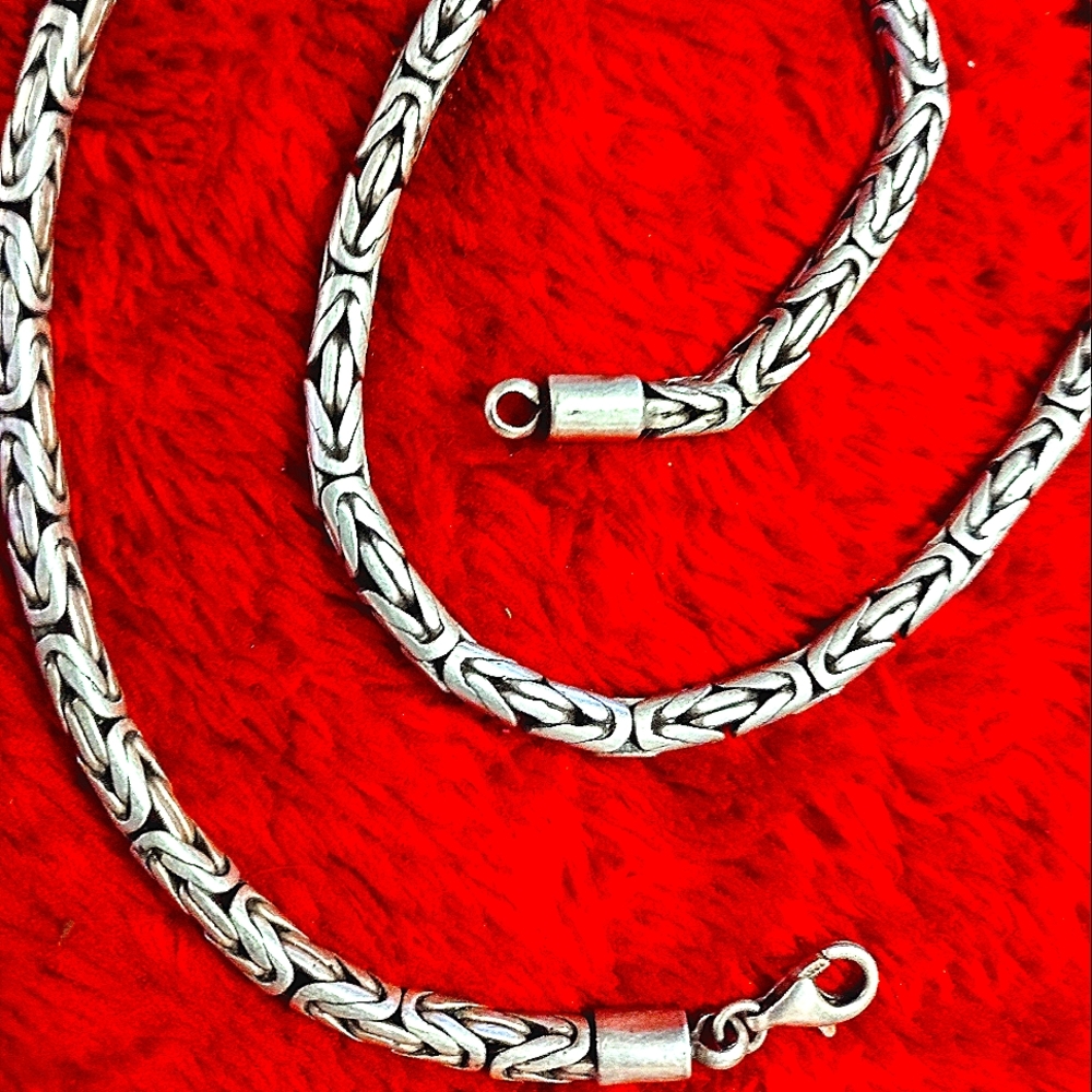 Handmade Turkish byzantine men's necklace